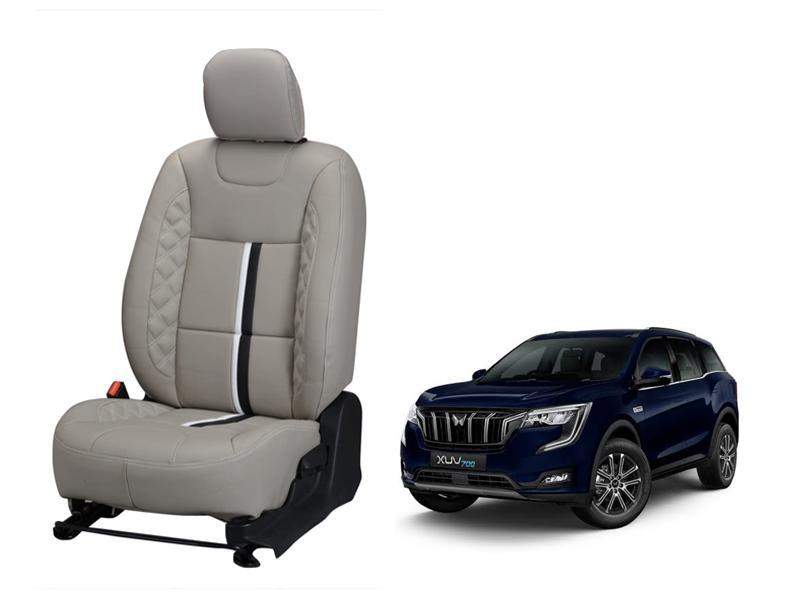 Mahindra Xuv 700 Trace Series 3D Custom Nappa Leather Car Seat Covers