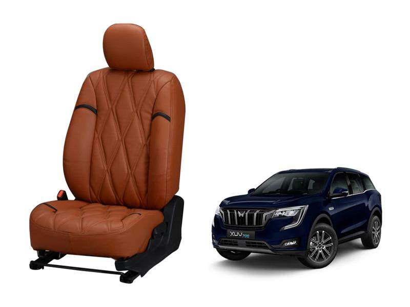 Mahindra Xuv 700 Kite Series 3D Custom Nappa Leather Car Seat Covers