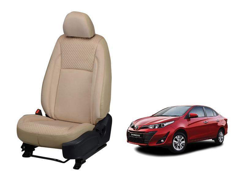 Toyota Yaris Velvet SERIES 3D CUSTOM ART LEATHER CAR SEAT COVERS