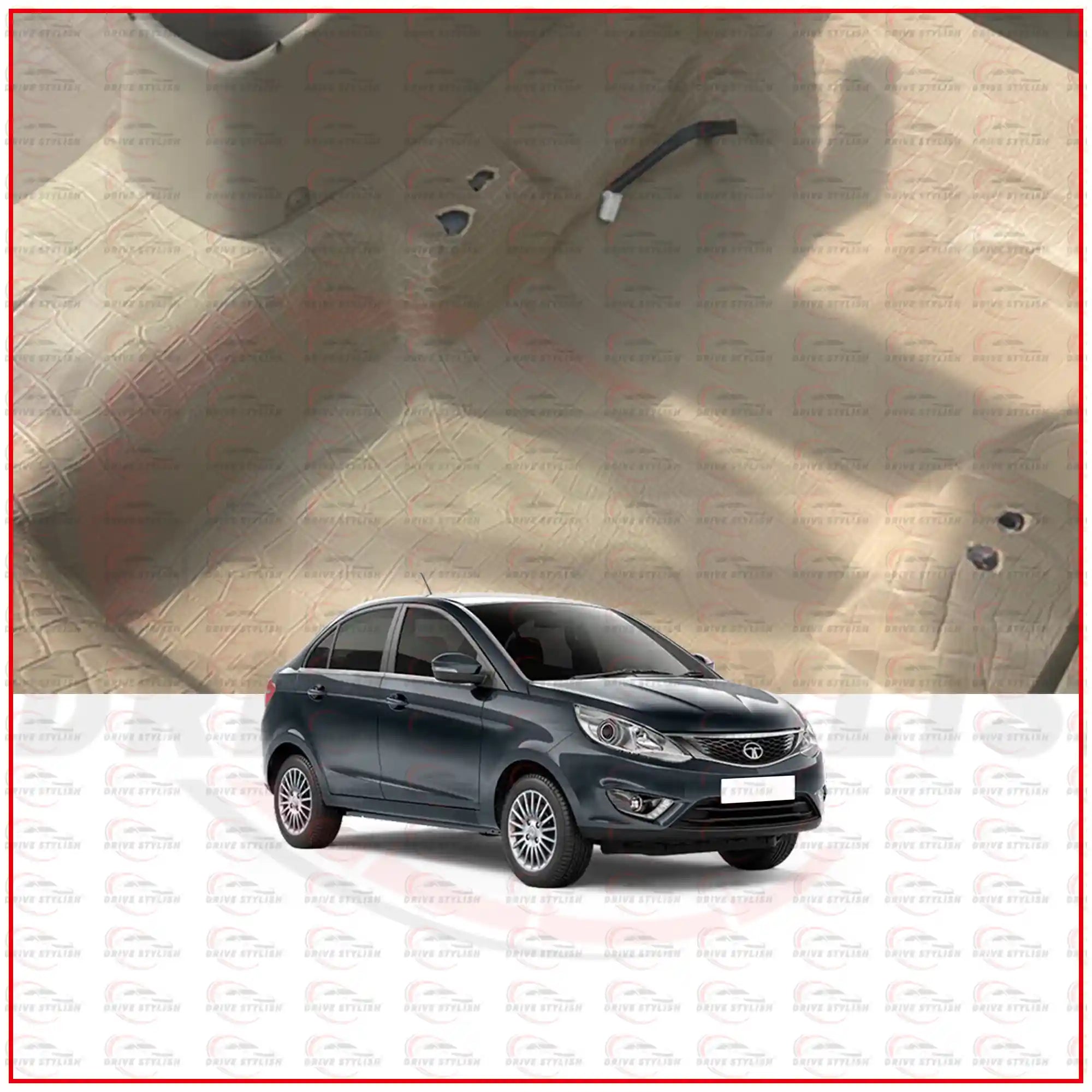 Tata Zest Car Flooring Lamination