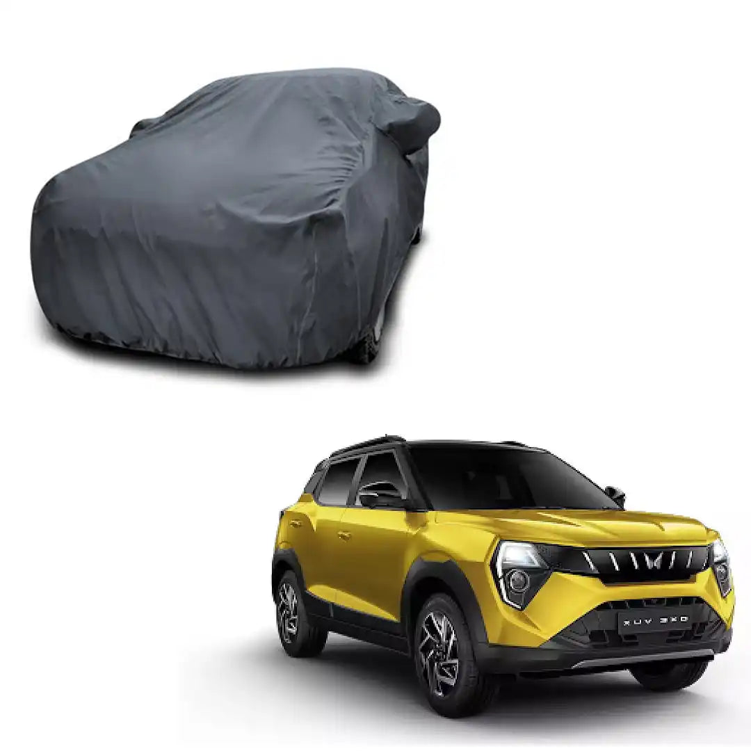 Xuv 3XO American Grey Car Body Cover || Drivestylish