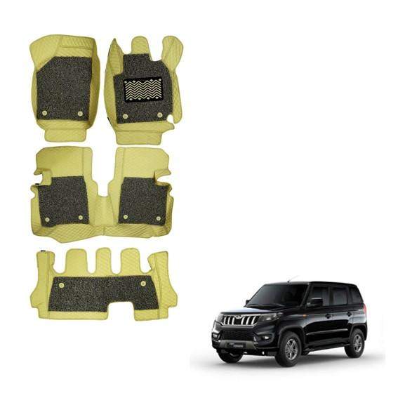 Mahindra Bolero Neo Illustrious Floor Mats - Beige Colour