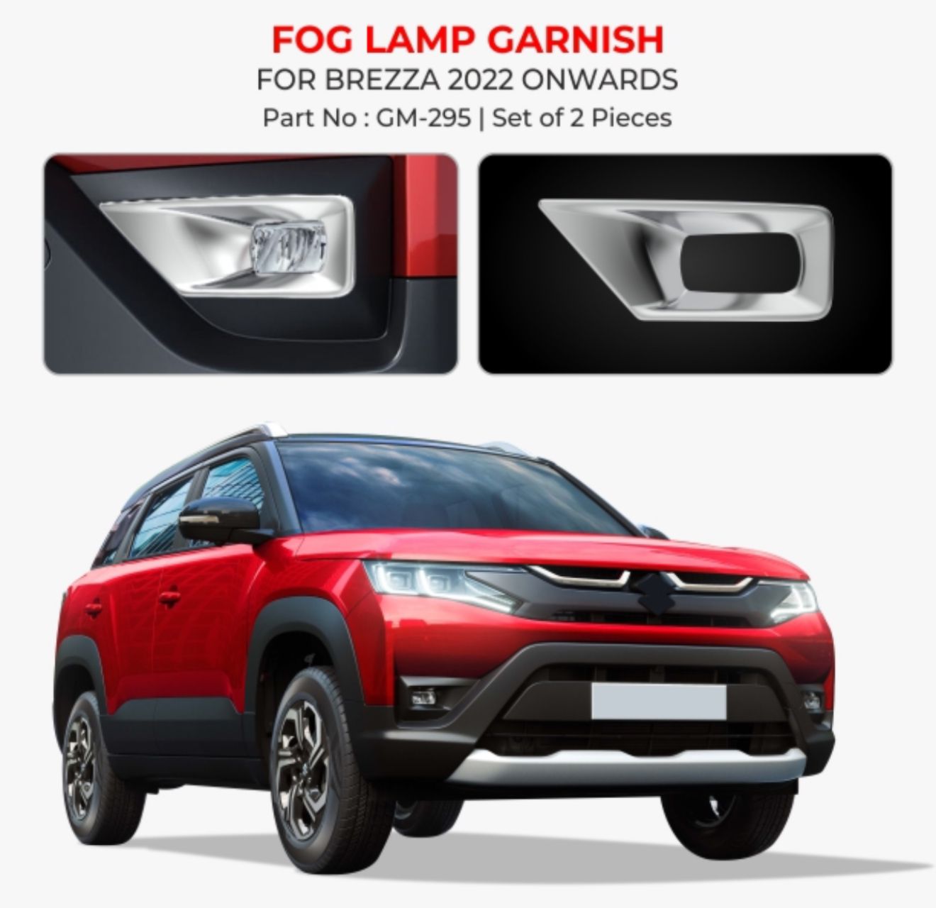 Brezza Led Fog Lamp With Garnish