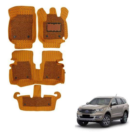 Ford Endeavour Superior Floor Mats - Tan Colour