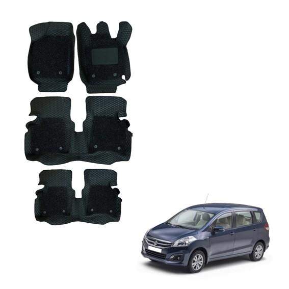 Maruti Suzuki Ertiga Luxurious Floor Mats - Black Colour