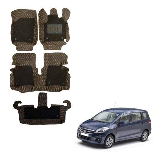 Maruti Suzuki Ertiga Superior Foot Mats - Brown Colour