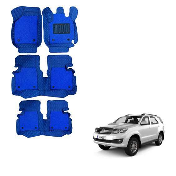 Toyota Fortuner (2012) Illustrious 7D Mats - Blue Colour