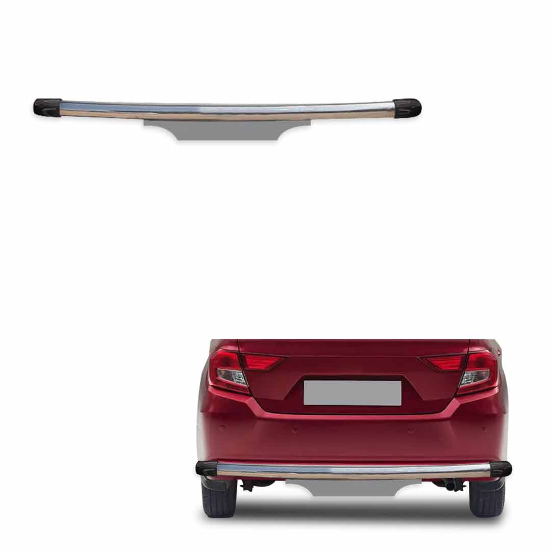 Rear Bumper Safety Guard for Honda Amaze (2018) - in Active Plates