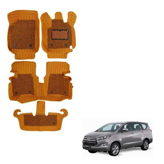 Toyota Innova Crysta (2016) Illustrious Floor Mats - Tan Colour