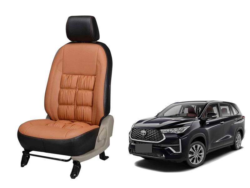 Toyota Innova Hycross Stallion Leather Seat Cover - Comfort Series