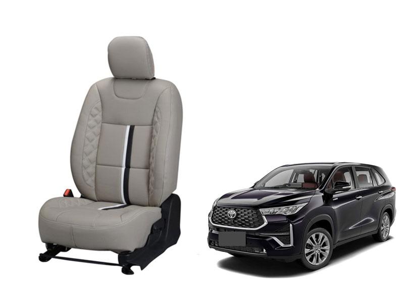 Toyota Innova Hycross Nappa Leather Seat Cover - Trace Design