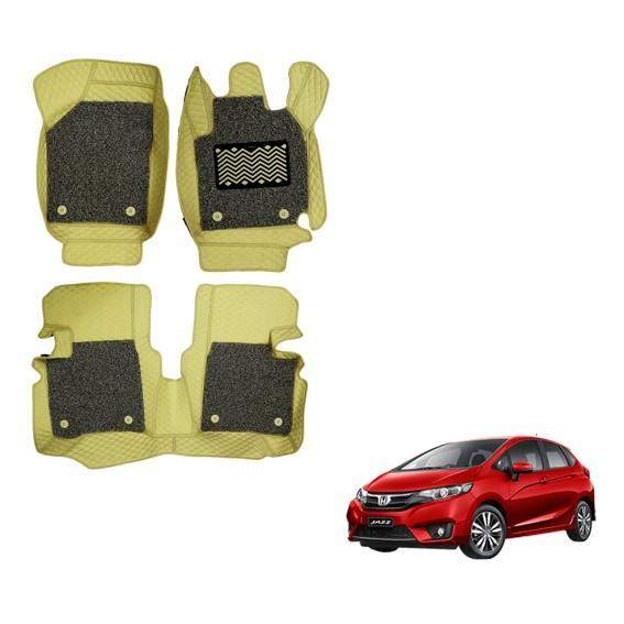 Honda New Jazz Lavish Floor Mats - Beige Colour