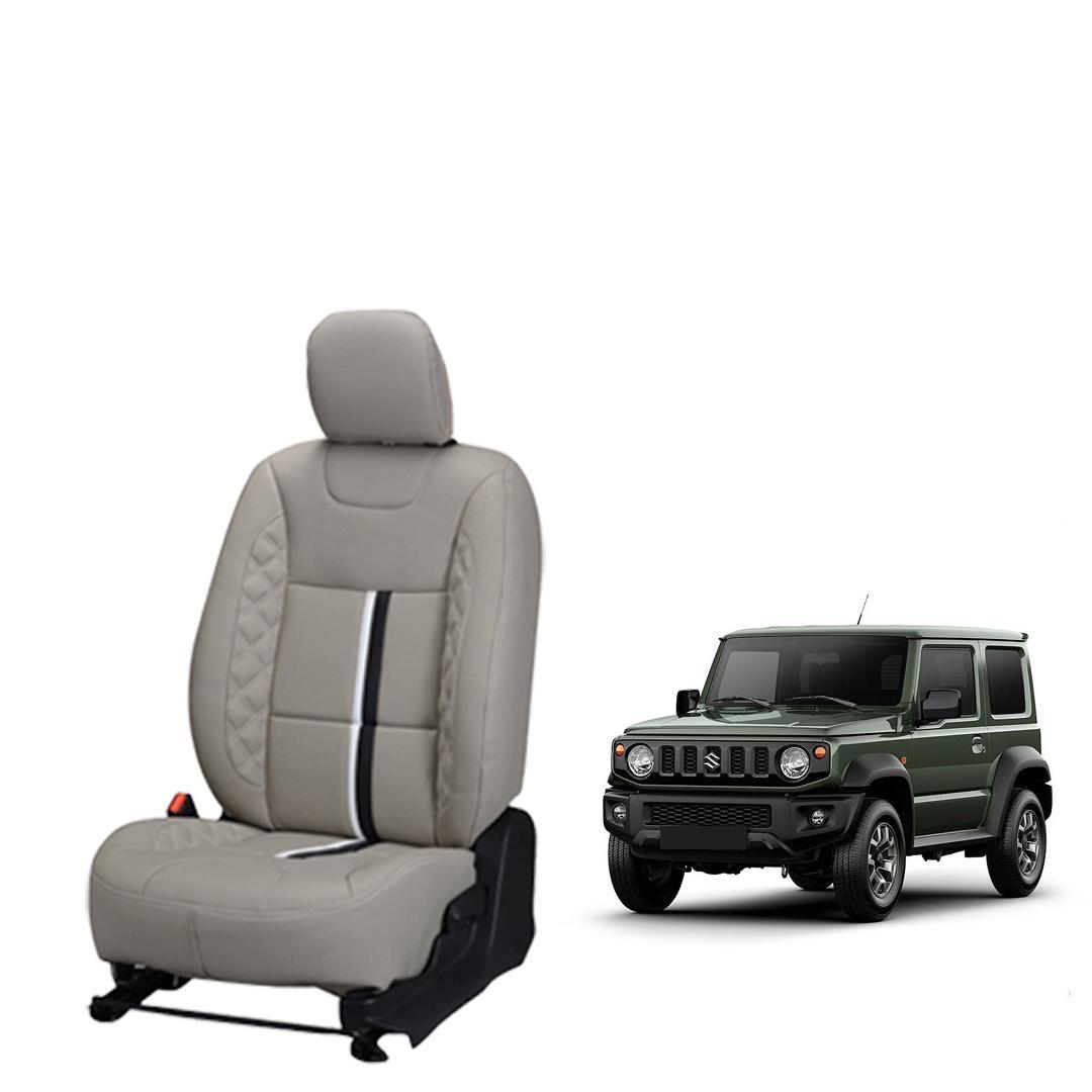 Maruti Suzuki Jimny Nappa Leather Seat Cover - Center Line Design