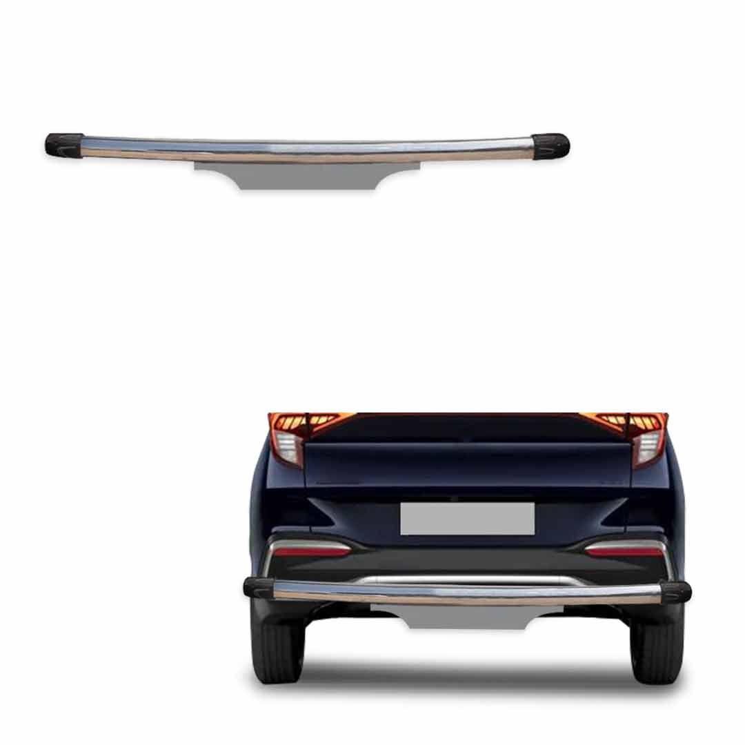 Rear Bumper Safety Guards for Kia Carens - in Active Plates