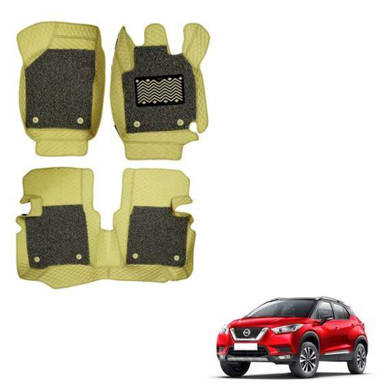 Stylish Mat Carpet for Nissan Kicks - Beige Colour