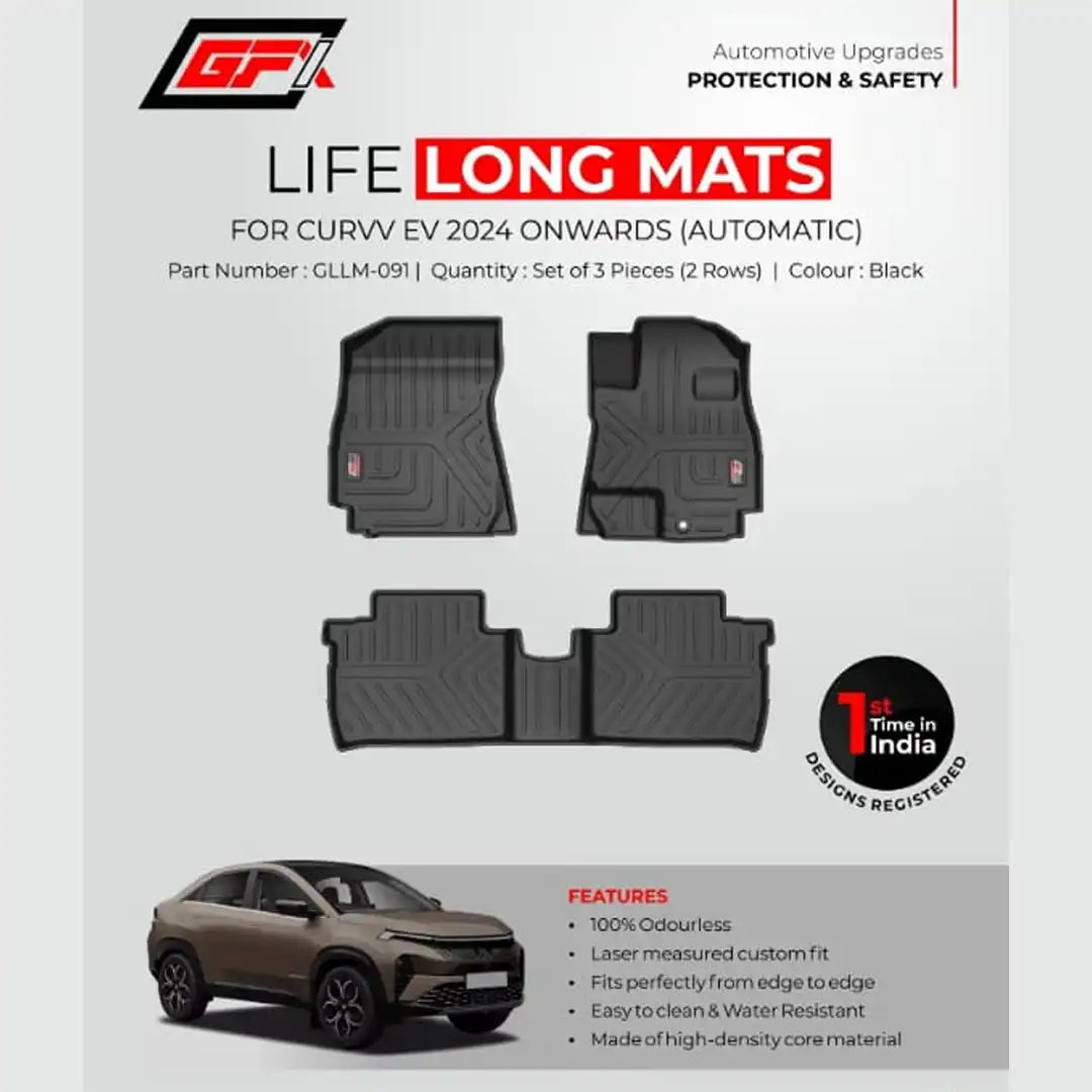 Life Long GFX Floor Mats For Curvv