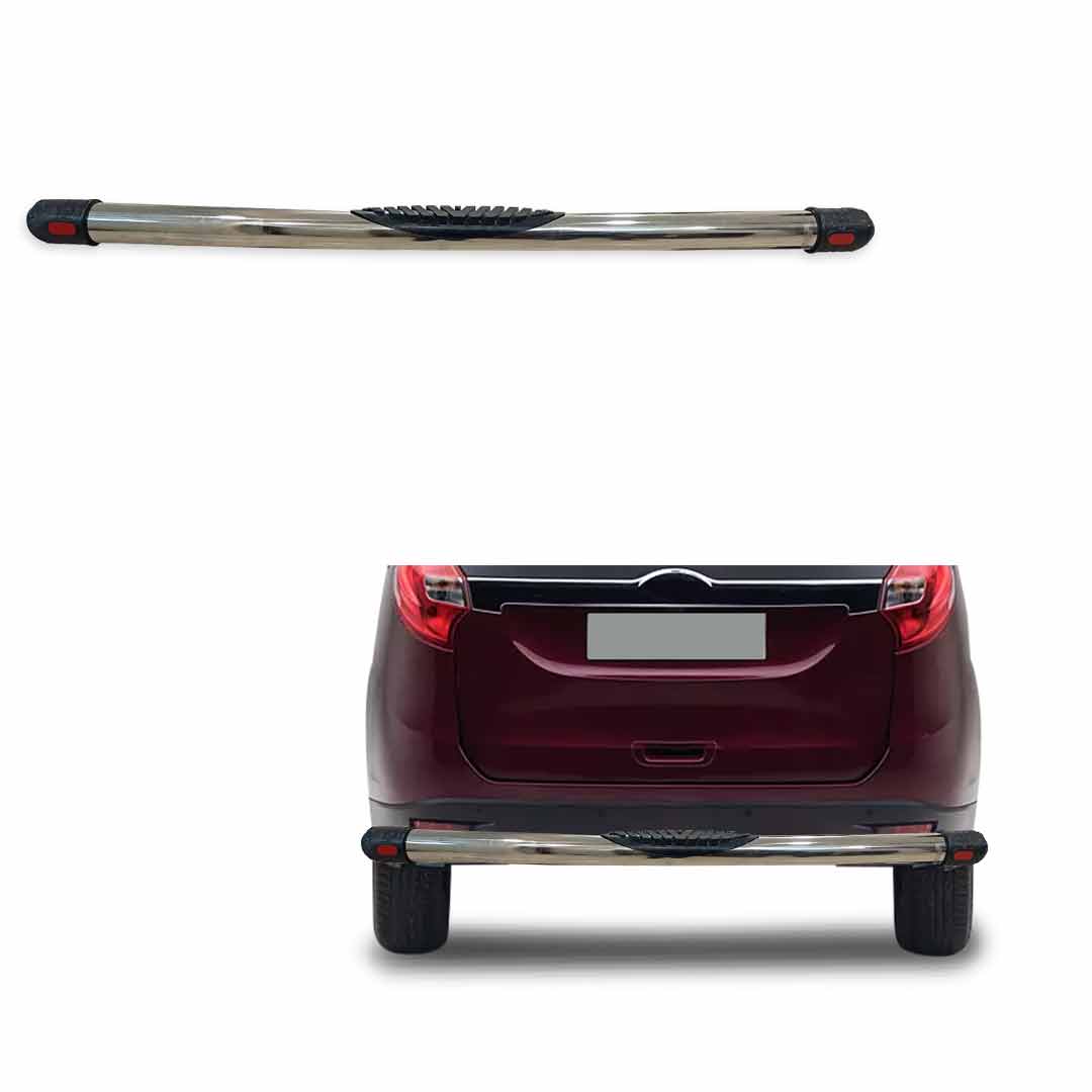 Rear Bumper Guards for Mahindra Marazzo - in Jumbo Style