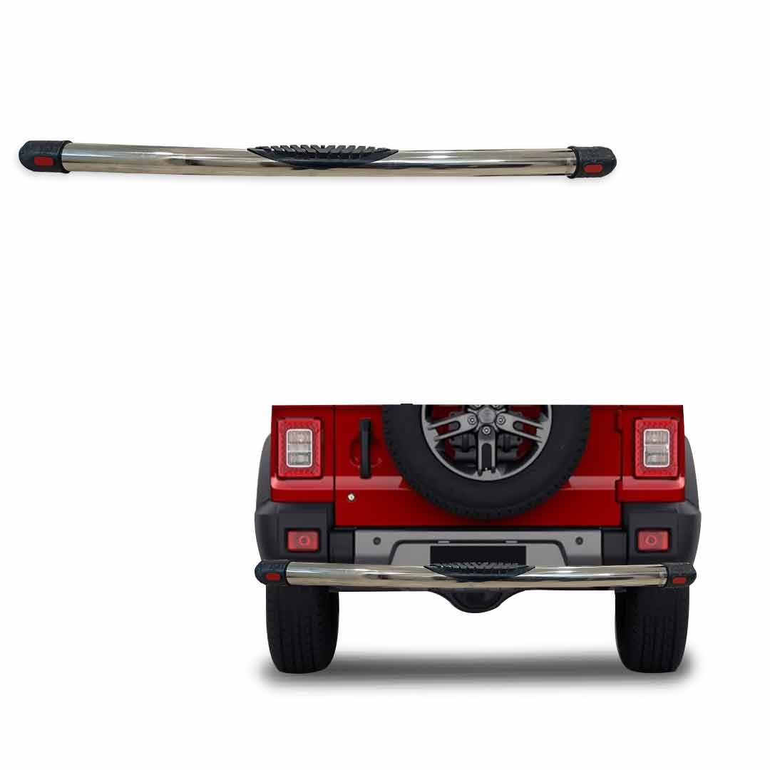 Rear Bumper Guards for Mahindra New Thar - in Jumbo Style