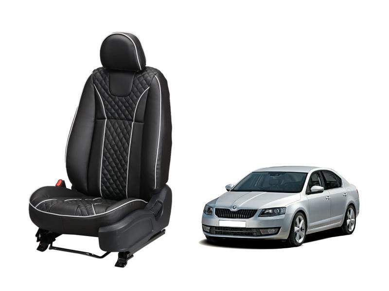 Skoda New Octavia MOON SERIES 3D CUSTOM ART LEATHER CAR SEAT COVERS