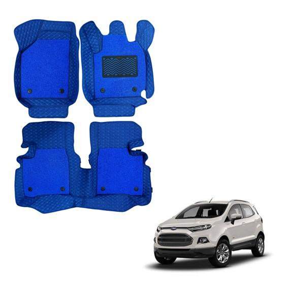 Ford EcoSport Illustrious 7D Mat Carpet - Blue Colour