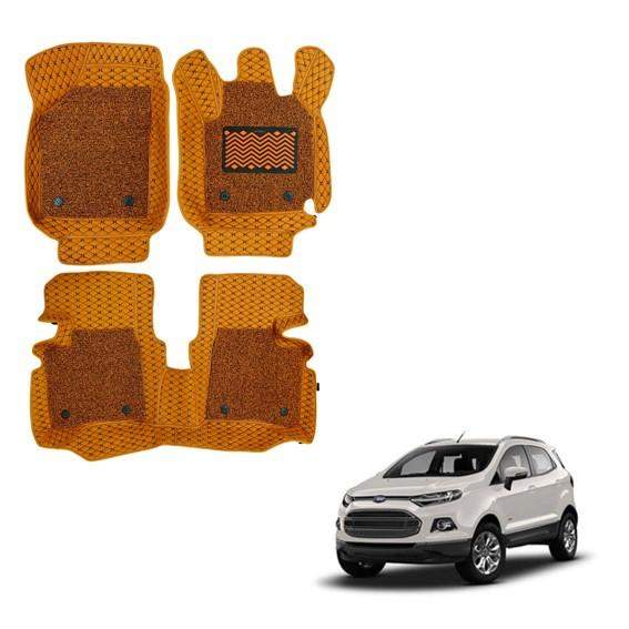 Ford EcoSport Premium 7D Foot Mattress - Tan Colour