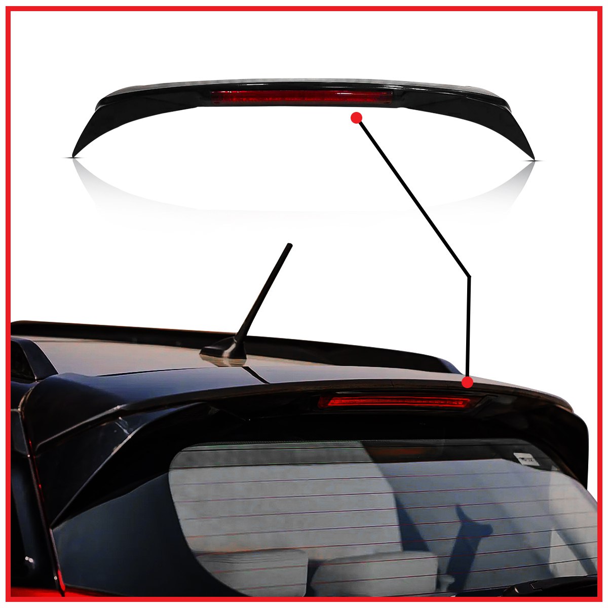 Roof Spoiler For XUV 3Xo