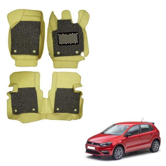 Volkswagen Polo Luxury 7D Mats - Beige Colour