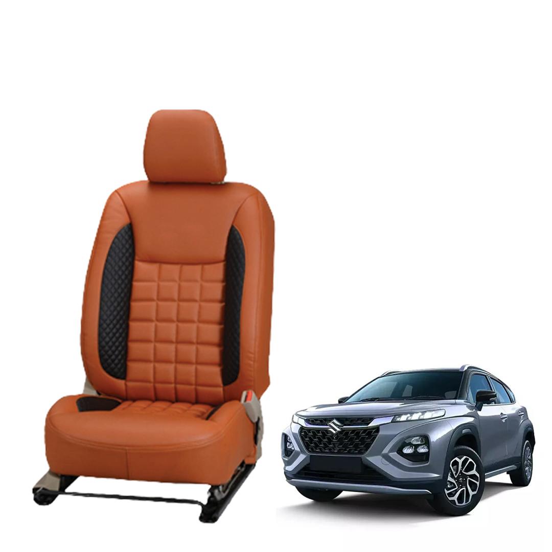 Maruti Suzuki Fronx Nappa Leather Seat Cover - Prizm Design