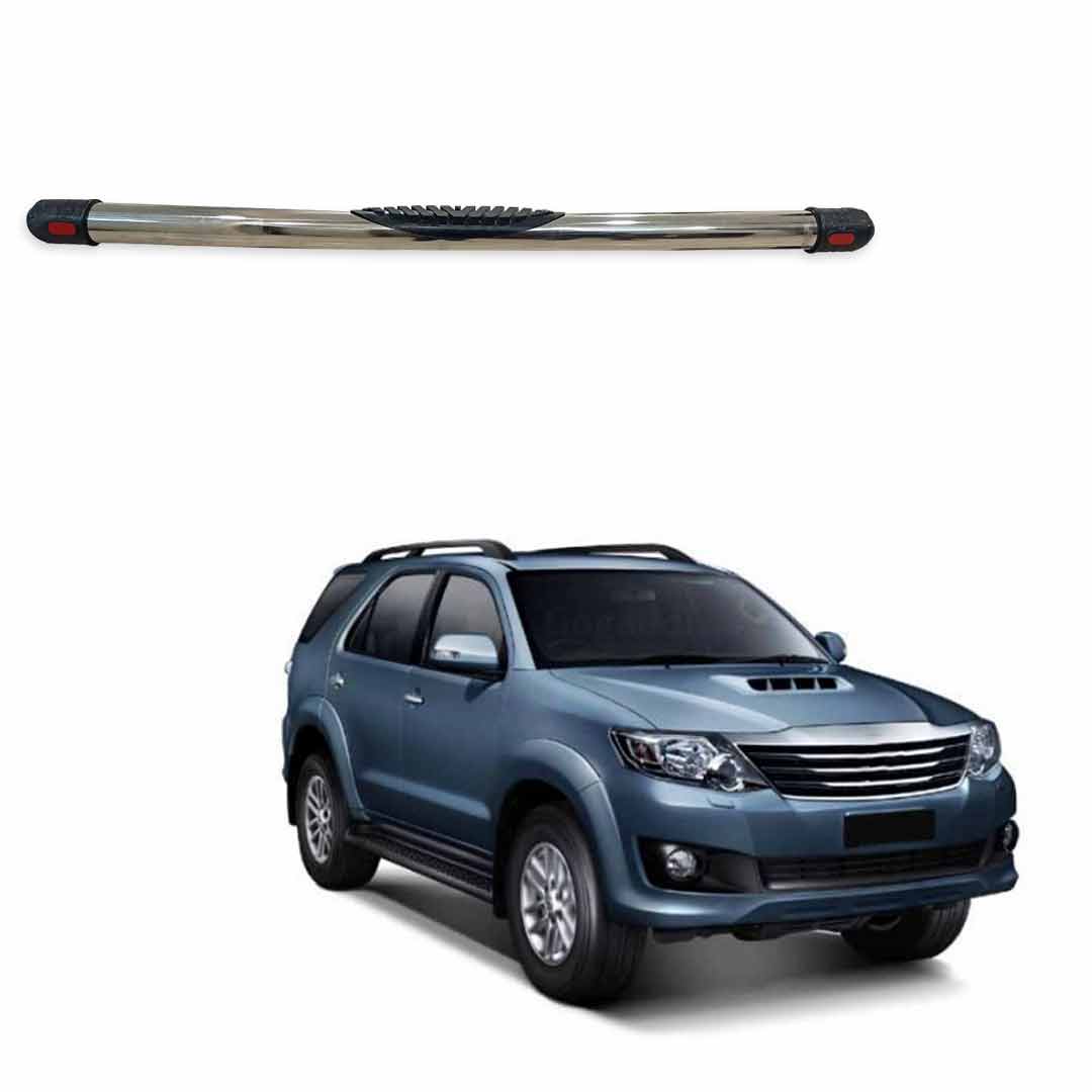 Rear Bumper Guards for Toyota Fortuner (2012) Jumbo Style