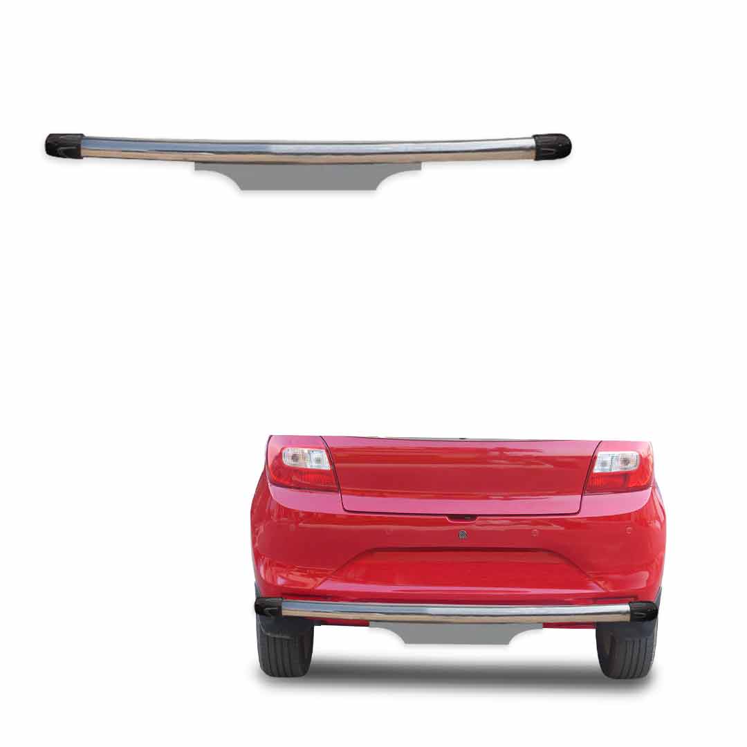 Rear Bumper Safety Guards for Toyota Glanza - in Active Plates