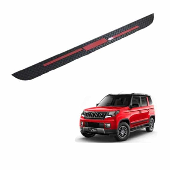 Side Steppers for Mahindra Tuv 300 - Red Line Design