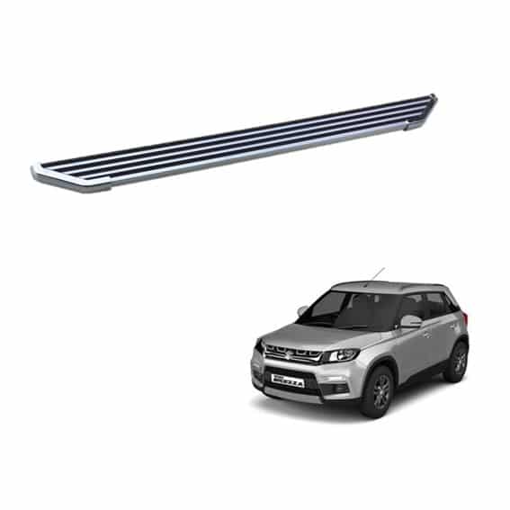 Side Steppers for Maruti Suzuki Vitara Brezza - Zebra Design