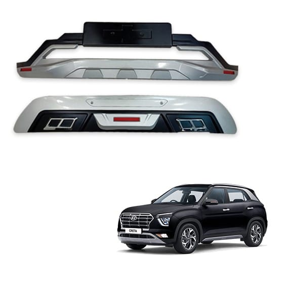 Hyundai Creta 2020 - Front and Rear Bumper Protection