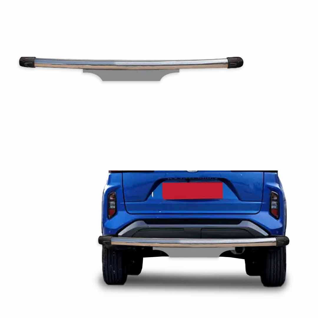 Rear Bumper Safety Guard for Toyota Hyryder in Active Plates