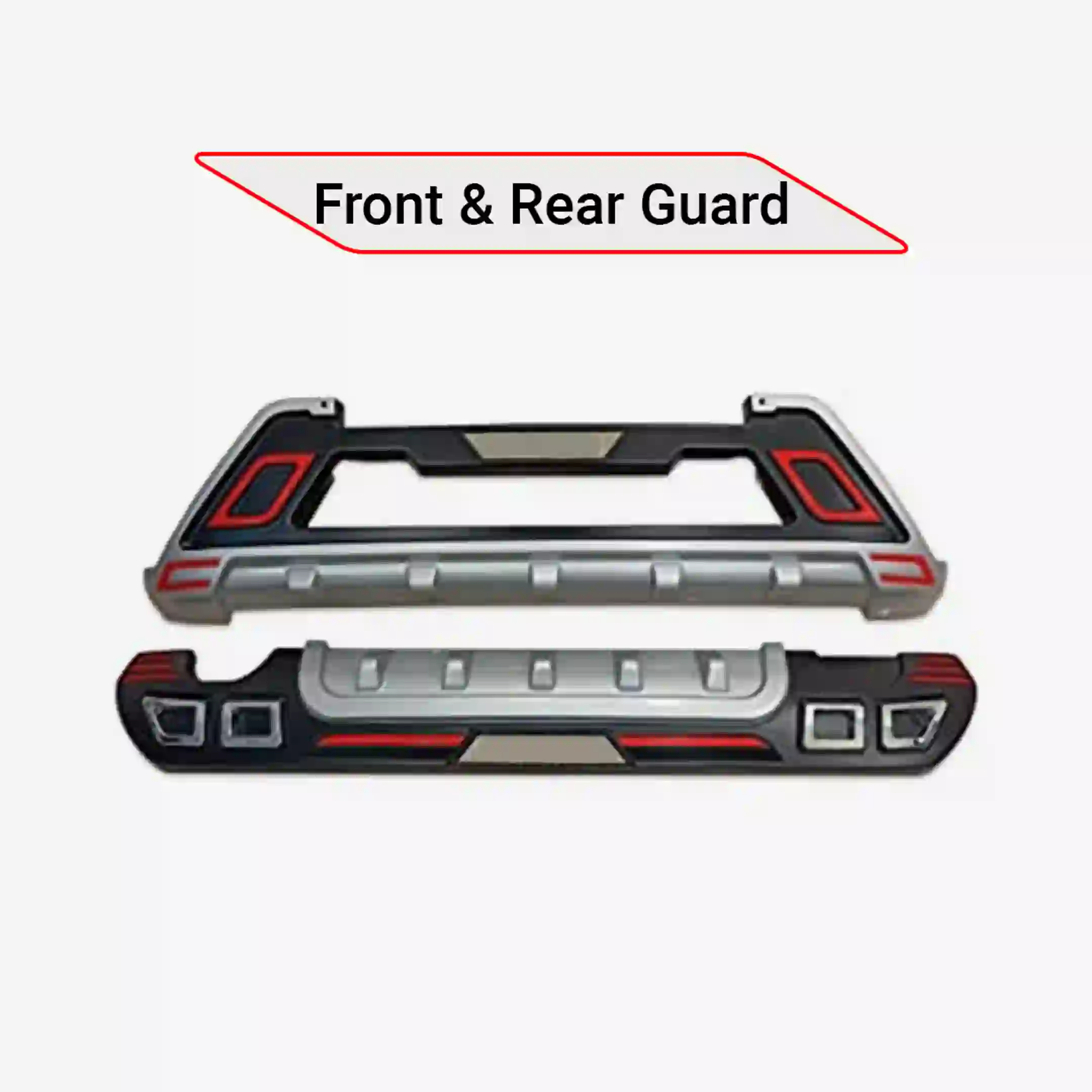 Front and Rear Bumper Protector Guard